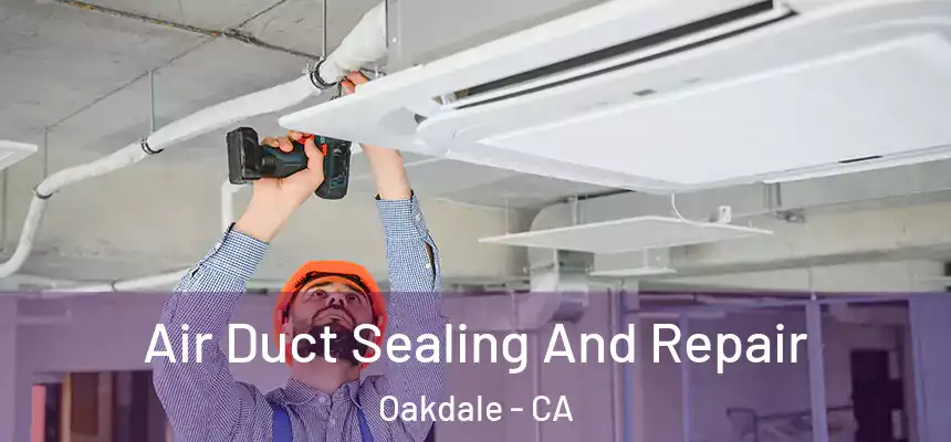  Air Duct Sealing And Repair Oakdale - CA