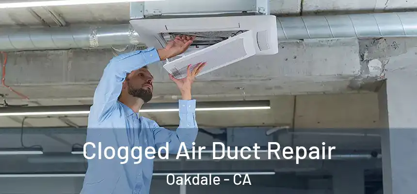 Clogged Air Duct Repair Oakdale - CA