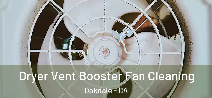 Dryer Vent Booster Fan Cleaning Oakdale - CA